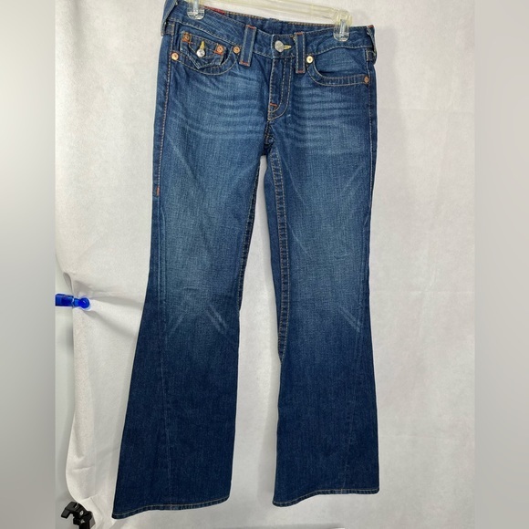 True Religion Joey bell bottoms flare jeans size 29 - Picture 1 of 9